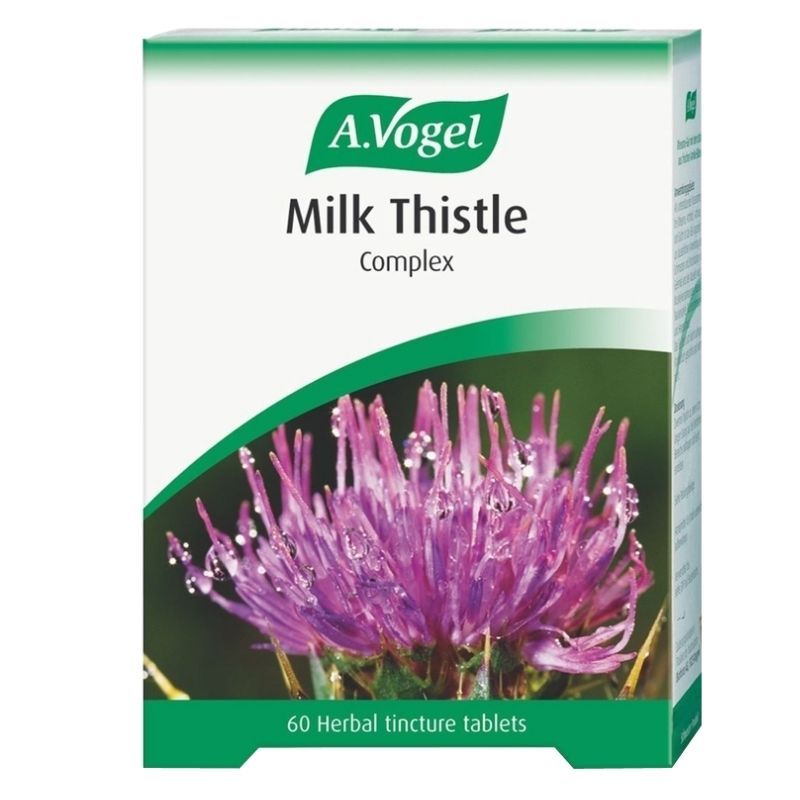 A.VOGEL Milk Thistle Συμπλήρωμα Διατροφής για Προστασία & Αποτοξίνωση του Ήπατος με ΓαΪδουράγκαθο 60 Ταμπλέτες