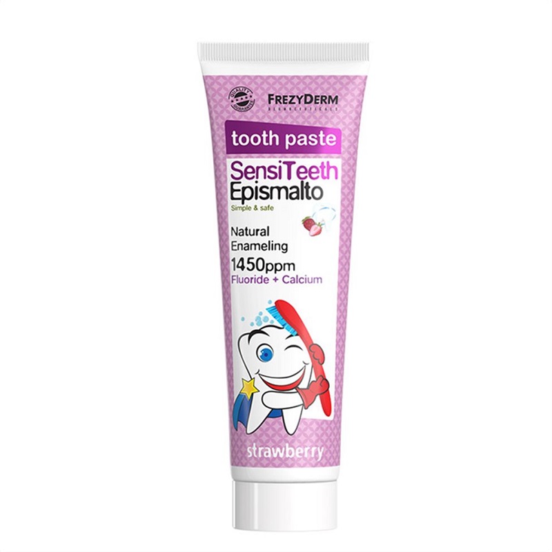 FREZYDERM Sensiteeth Epismalto Tooth Paste 1450ppm Παιδική Οδοντόκρεμα 50ml