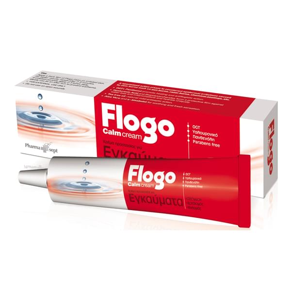 FLOGO CALM CREAM ΓΙΑ ΕΓΚΑΥΜΑΤΑ 50ML